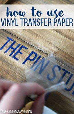 What Can I Use Instead of Transfer Paper for Vinyl – Creative Alternatives Explored